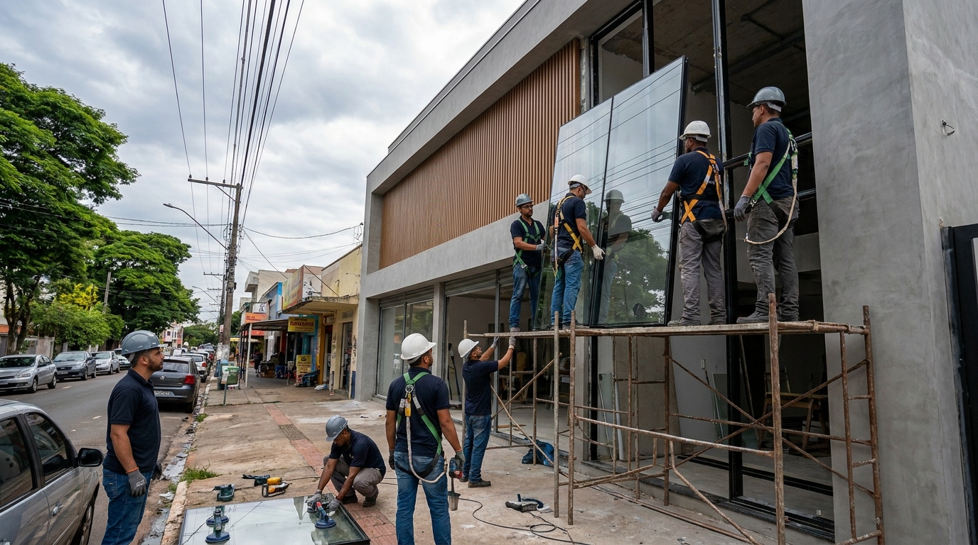 Fachada de Vidro em Recife‑PE