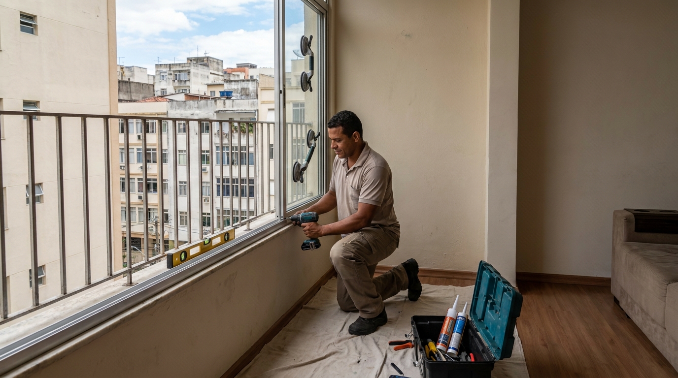Janelas de Vidro em Recife‑PE