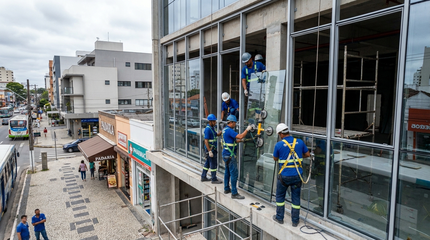 Fachada de Vidro em Recife‑PE